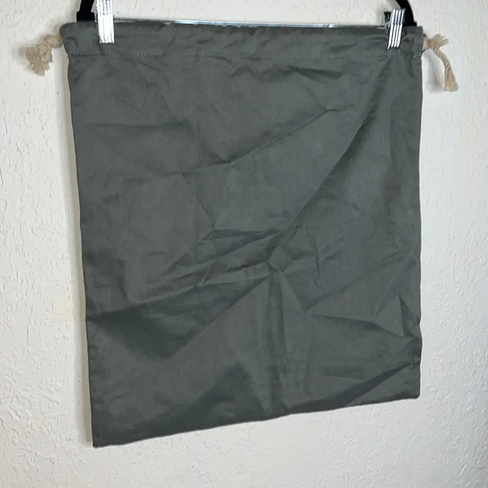 Abercrombie & Fitch Moss Green Shoe Dust Bag Rope
